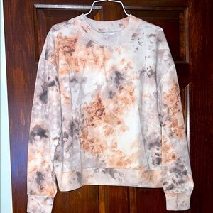 Multicolor Pink & Purple Tie Dye Sweatshirt